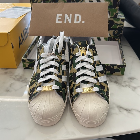 A bathing Ape x adidas | Shoes | Adidas Superstar 8s X Bape Abc Camo ...